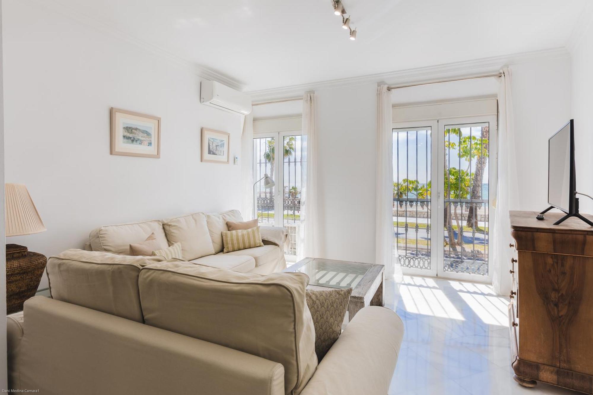 מאלגה Apartamento Con Vistas Al Mar מראה חיצוני תמונה
